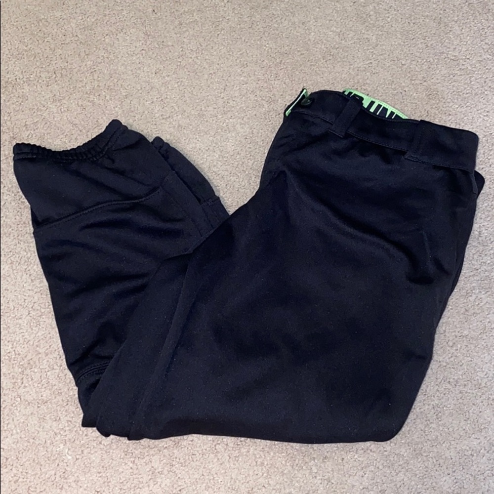 Black softball pants